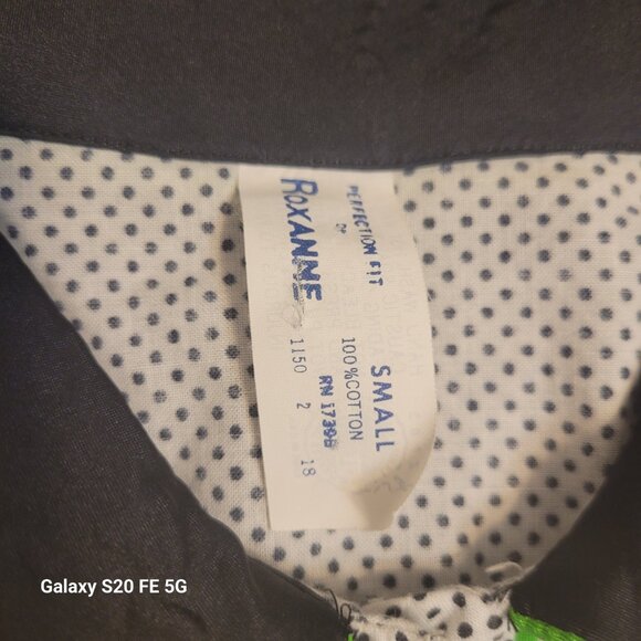 Vintage Roxanne made in the USA womens shirt - Picture 4 of 5